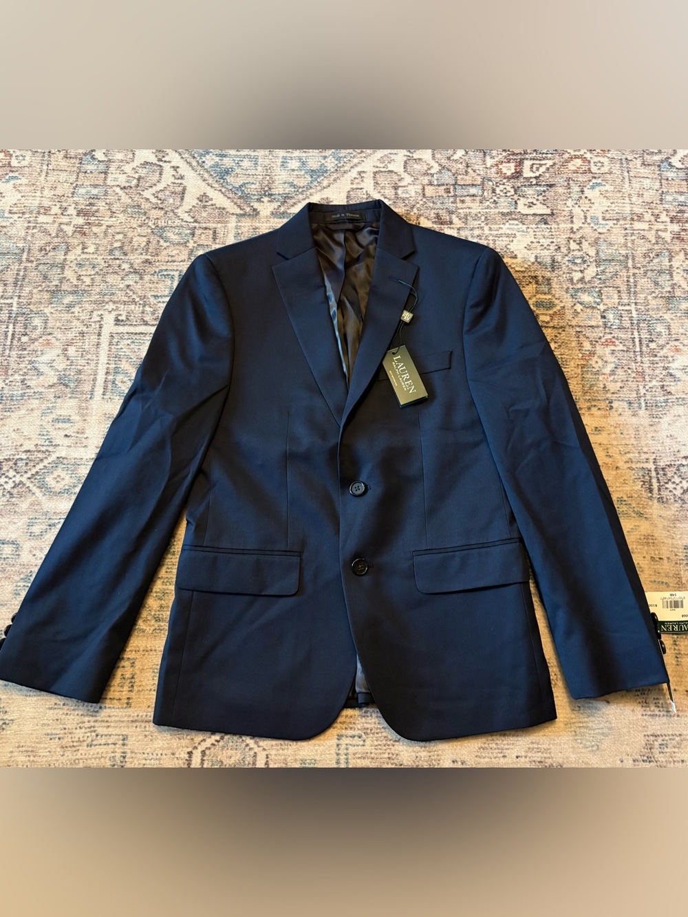NEW Lauren by Ralph Lauren navy blazer, boys 14
